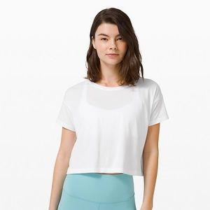 Lululemon white Cates Tee
